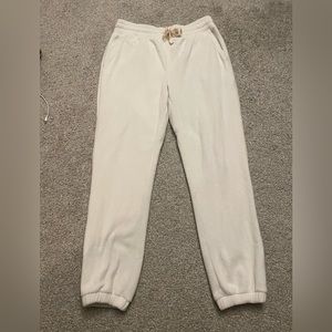 GAP Women’s Sweatpants Size: Small Color: White NWOT
